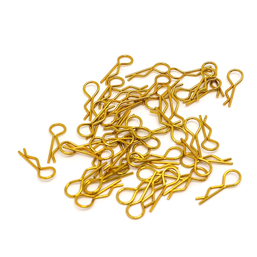 180PCS Metal Body shell Clips Pins R Vorm Pins gereedschapskist voor Traxxas TRX4 1/10 RC Auto Rock Crawler