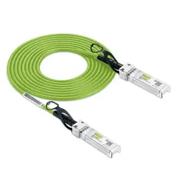 Cabo twinax de cor verde, 10g sfp + dac, sfp-h10gb-cu0.5m, Arista, ubia, ZTE, dispositivos zte, 0,5 m, 1,6 pés