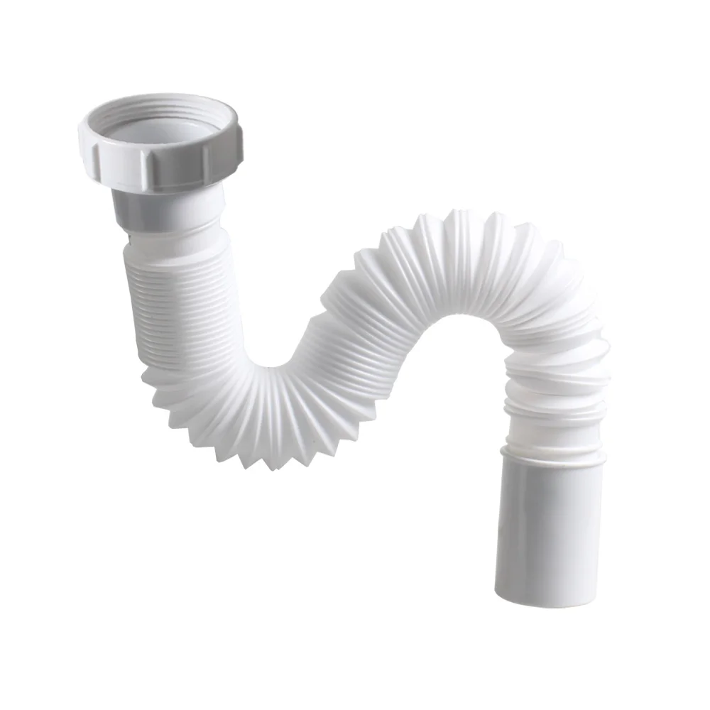 

Talea G1 1/2" Kitchen Sink Drain Hose Connecting Drain Pipe Washing Basin Retractable Water Pipe 7M Length GT005C001