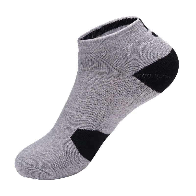 Men\'s Sport Ankle Socks Breathable Cotton Cycling Basketball Football Soccer Running Trekking Travel Short Crew Socks Men Sox