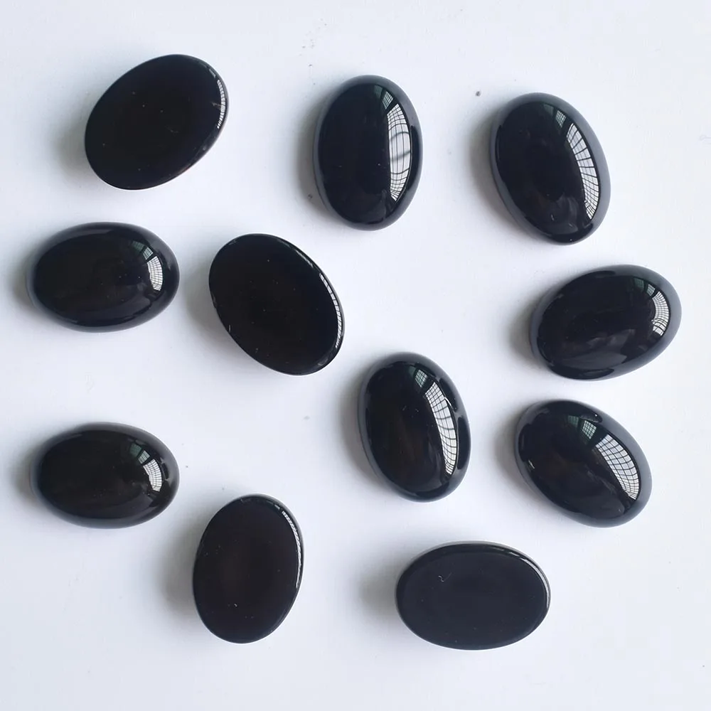 2020 Modischer Bestseller: Gemischte Naturstein-Oval-Cabochons aus Tigerauge und Opal, 10x14mm, Großhandel 50 Stück/Lot, kostenloser Versand – Detail 17