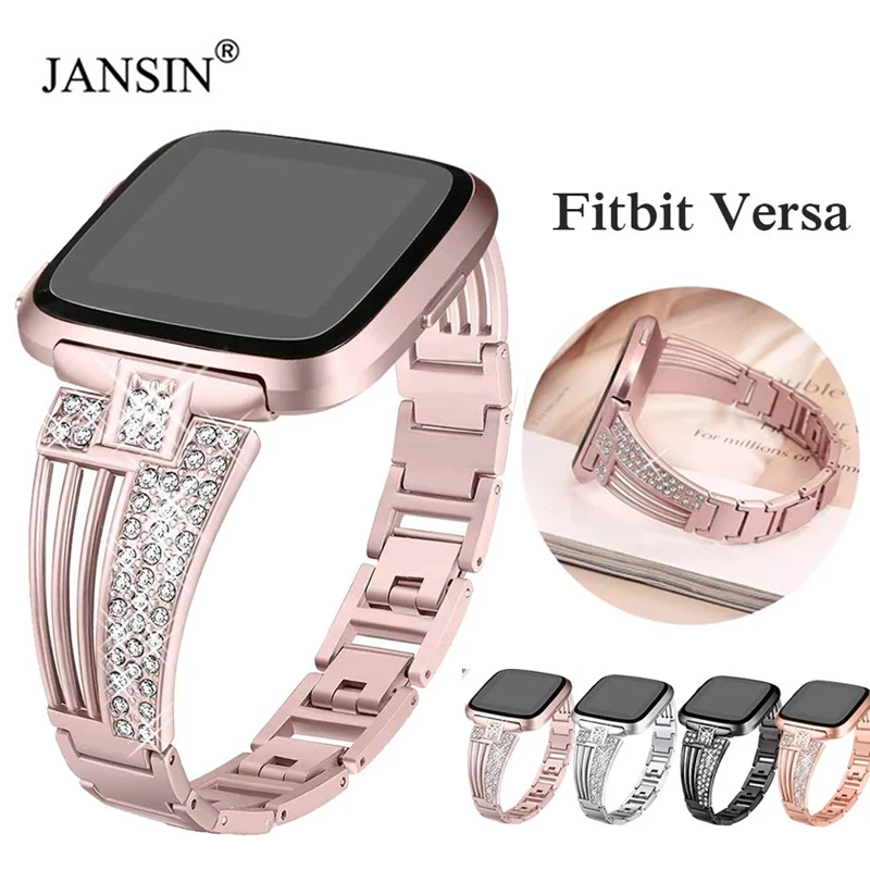 

Браслет с бриллиантами для Fitbit Versa/Versa 2/Versa Lite/Versa SE