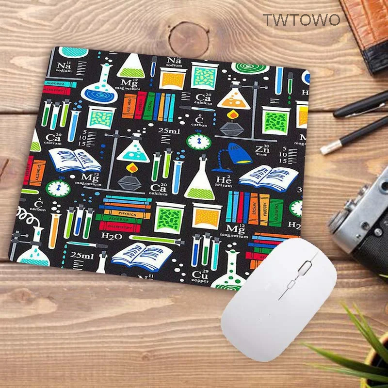 Grote Promotie Math Chemie Doodles Grafische Natuur Rubber Tafel Gaming Toetsenbord Muismat Laptop Computer Mousepad Mat