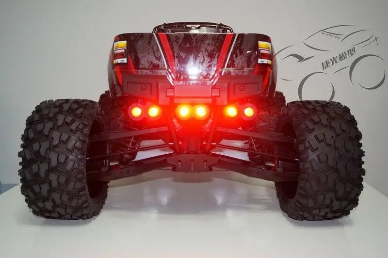 High-brightness LED lamp set with lights bracket for 1:10 TRAXXAS X-MAXX