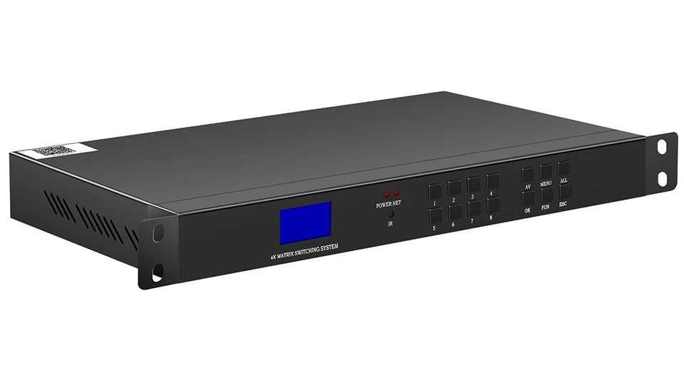 HDMI Matrix 8X8 adapter splitter switcher HDMI 1.3 1080P/60Hz HDCP 1.2 HDR HDMI 8 in 8 out with IR Controlfor UHD