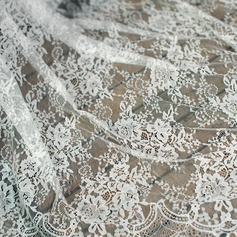 42 Colors Dress Making Chantilly Lace Fabric 2021 NEW 1 Piece 150x300CM
