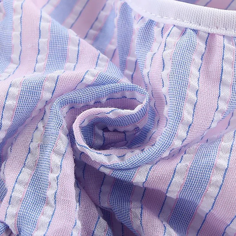 Vertical Stripes Dog Dresses Summer Small Dog Clothes Ropa Perro Chihuahua Cute Skirt Puppy Princess Dress Yorkshire Pet Clothes
