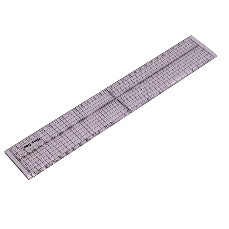 1 Pcs 300 * 50mm Handmade Patchwork Ruler With Iron Side And No Iron Side Arbitrary Choice Acrylic Material Standard Scale