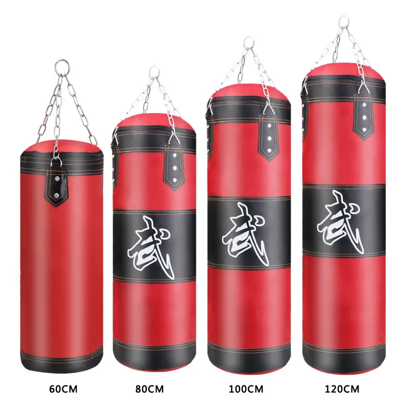 Heavy Boxing Punching Bag for Adults, Professional Gym Sandbags, Sanda Training Bag, Durable Muay Thai Boxing Bag, 40kg,150cm