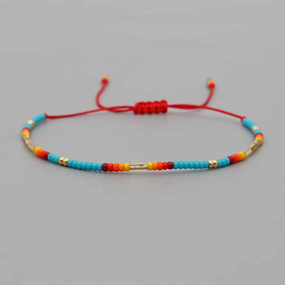 Go2boho Miyuki Native Bracelets American Jewelry Friendship Bracelet For Women Boho Bohemian Beaded Pulseras Gift Jewellery