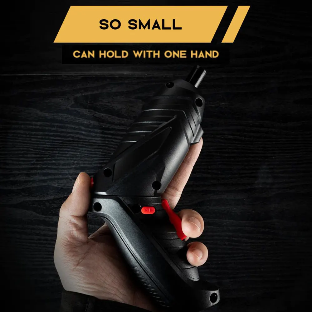 Electrical Screwdriver 3.6V Portable USB Charging Cordless Rechargeable Hand Cordless Practical Drill Power Supplies Power Tools