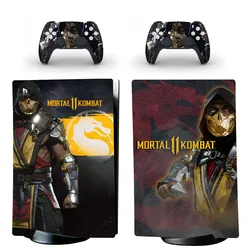 Mortal Kombat PS5 Digital Edition Skin Sticker Decal Cover for Console and 2 Controllers PS5 Skin Sticker Vinyl