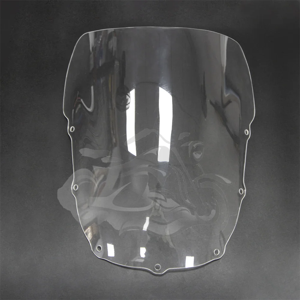 Fit For ZZR1100 1990 1991 1992 Clear Black Motorcycle Windshield Windscreen Fit for ZX-11 ZX 1100 ZZR 1100 C ZX1100 ZX11