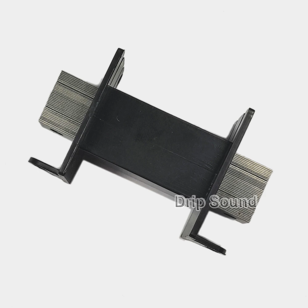 48*32*45mm Plastic Bobbin Wire Coil Winding Frame with Silicon Steel for DIY Amplifier Crossover Inductor