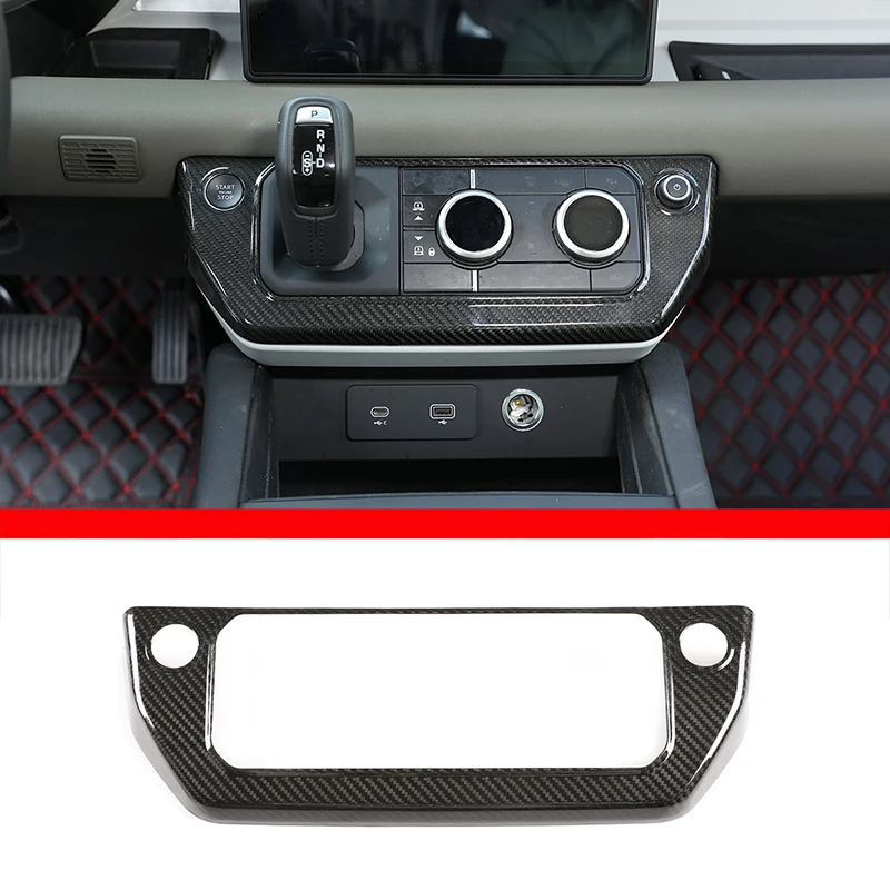 

Car Styling For Land Rover Defender 2020-22 Car Center Console Air Conditioning Mode Button Frame Stickers Defender Accessories