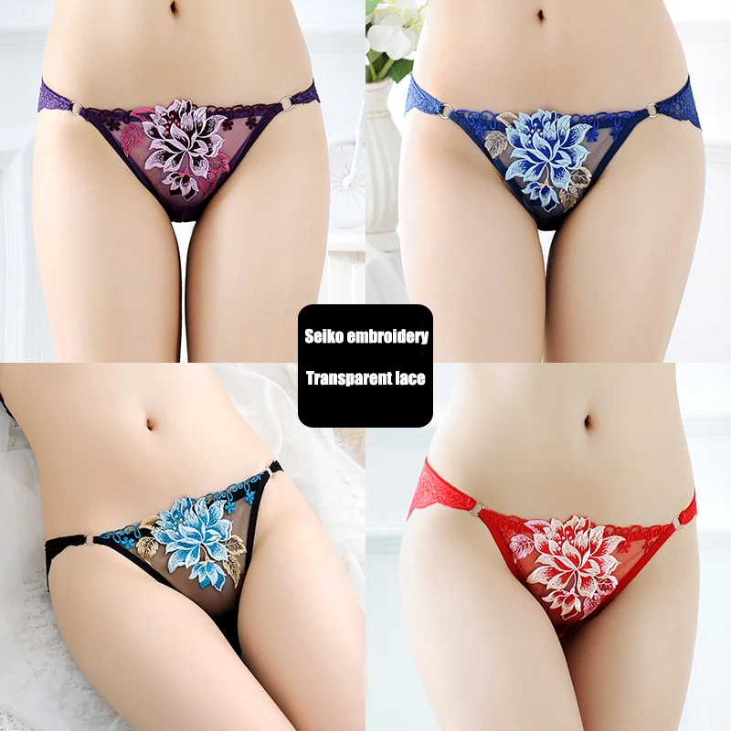 

Cotton Panties Sexy Panty Briefs Lace Panties Women Underwear Lingerie Panties for Female Ladies Floral Pantys Underpants