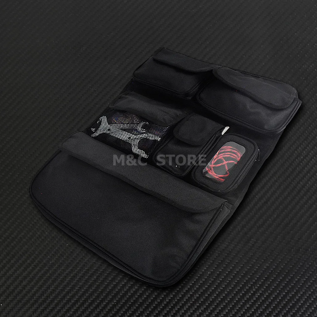 Motorcycle Black Tour Pak Organizer Lid Storage Bag For Harley Touring Street Glide FLHX Road King Ultra limited FLHTK 2014-2022