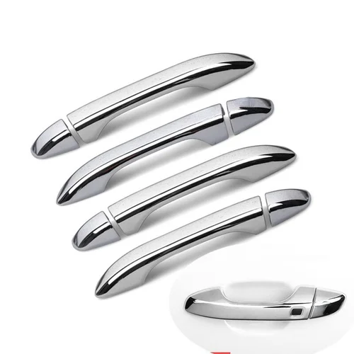 Para Kia Sportage QL KX5 2016 2017 2018 2019 2020 manija de puerta de coche cromada cubierta de cuenco pegatina embellecedora accesorios de estilo