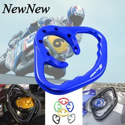 Motorcycle Tank Armrest CNC Passenger Handgrips Hand Grip Grab Handle Bar For Honda CBR1100XX BLACKBIRD CBR1100 XX All Years