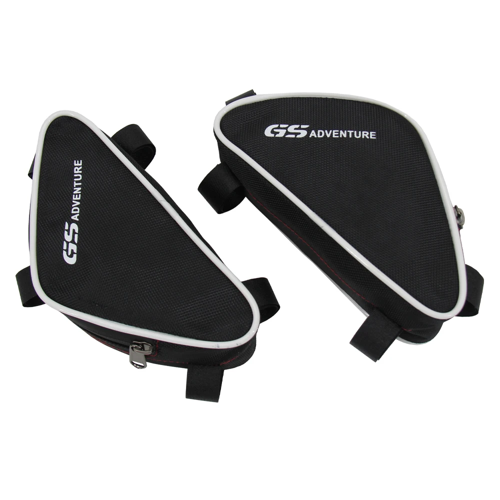 Black Motorcycle Accessories For BMW F800GS F700GS Adventure Waterproof Bag Frame Crash Bars Placement Bag F 800GS F 700GS ADV