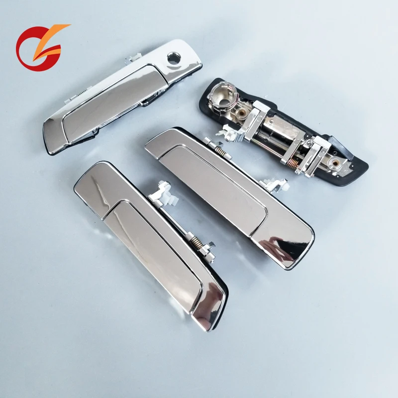 use for hafei simbo front door outer handle chrome outside door open parts left right side