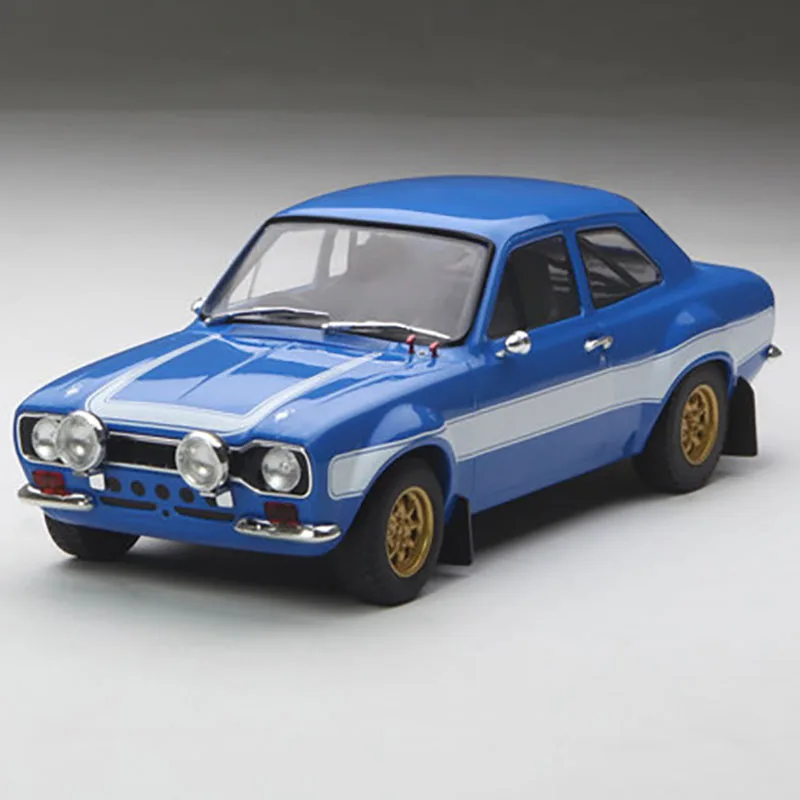 Diecast 1/18 Scale ESCORT RS2000 Alloy Car Model Collection Souvenir Ornaments Display Vehicle Toy Gift Decoration