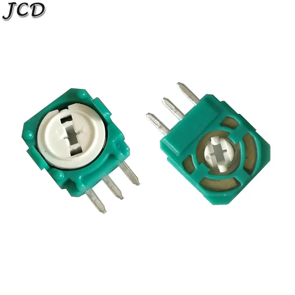 JCD 10PCS For PS4 Controller Gasket For XBOX ONE Replacement Analog 3D Joystick Micro Mini Switch Axis Resistors