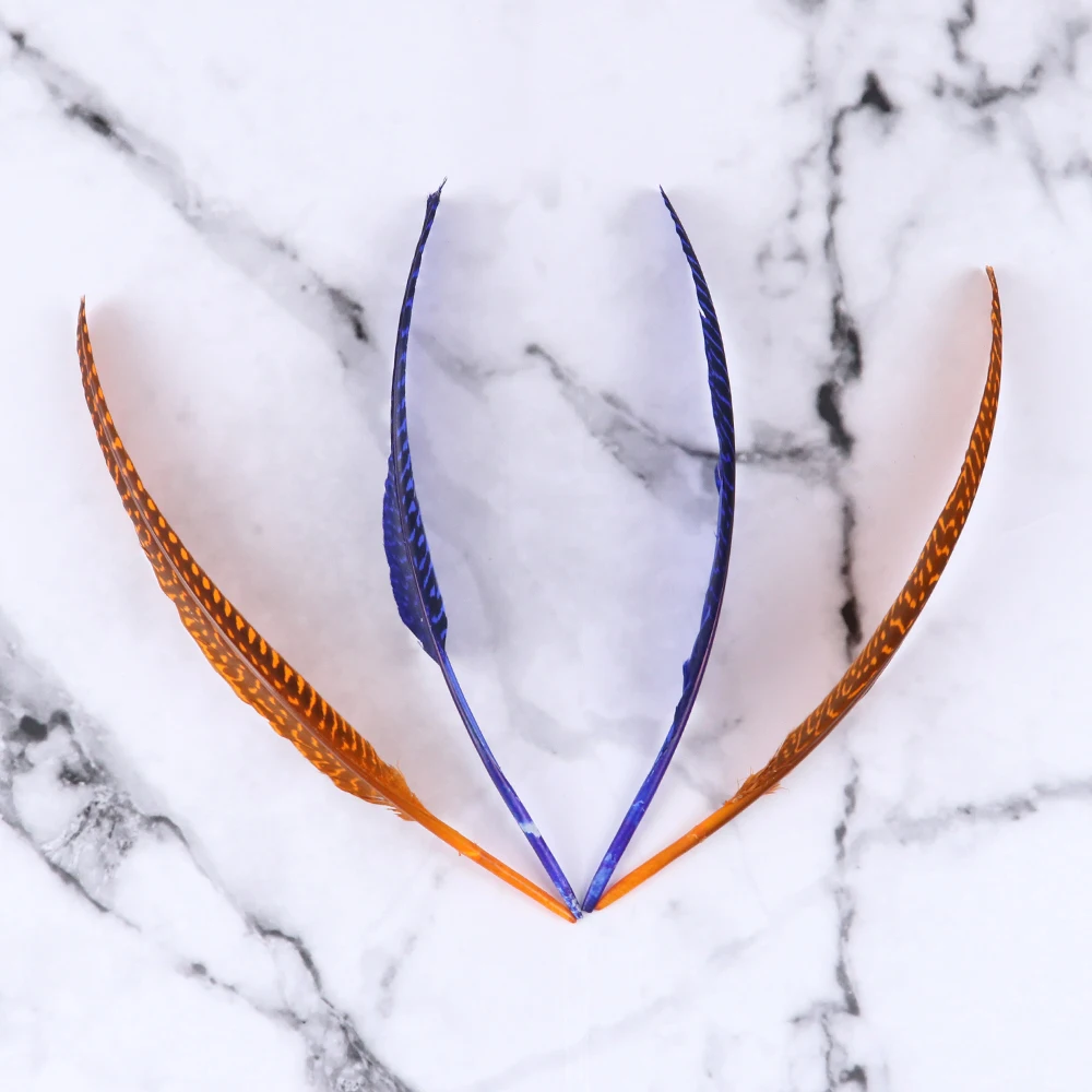 10Pcs/Lot Natural Pheasant Feathers for Crafts 20-25 CM Wedding Decorations Pheasant Feather Plumes Plumas