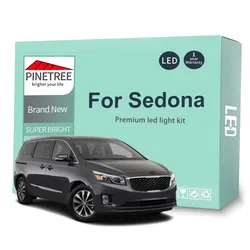 Led Interior Light Kit For KIA Sedona For Carnival 2006-2013 2014 2015 2016 2017 2018 LED Bulbs Canbus