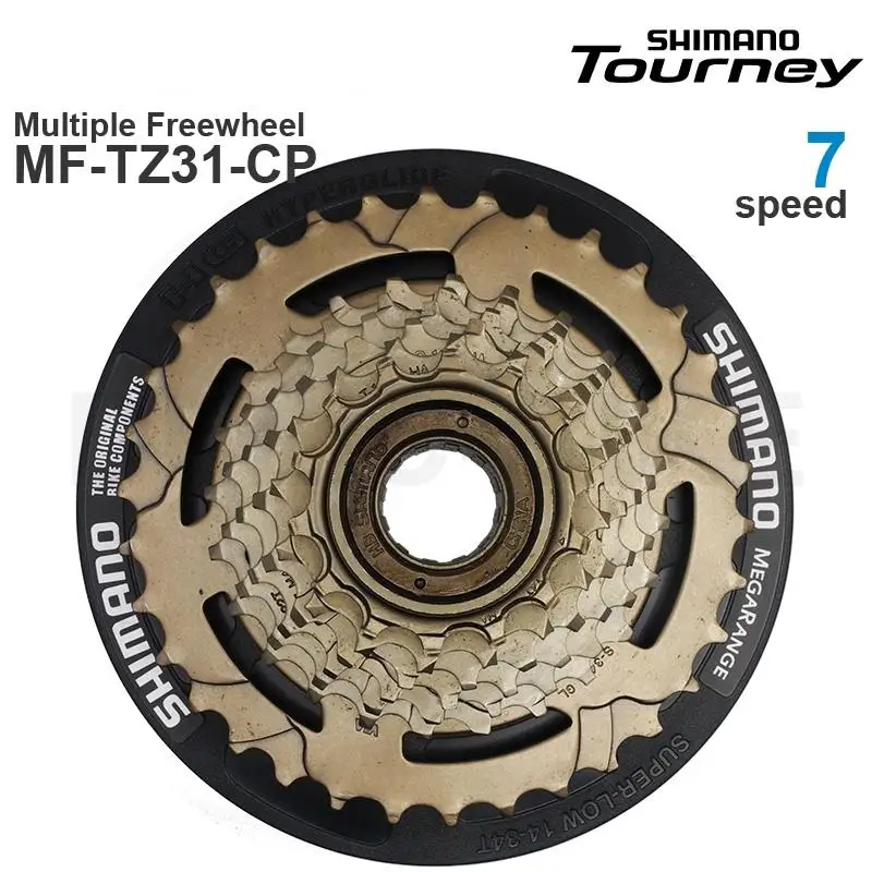 SHIMANO TOURNEY MF-TZ500 MF-TZ31 7v 7 Speed Cassette Mountain Bike Freewheel Metal Thread Sprocket 14-28/34T Original Parts