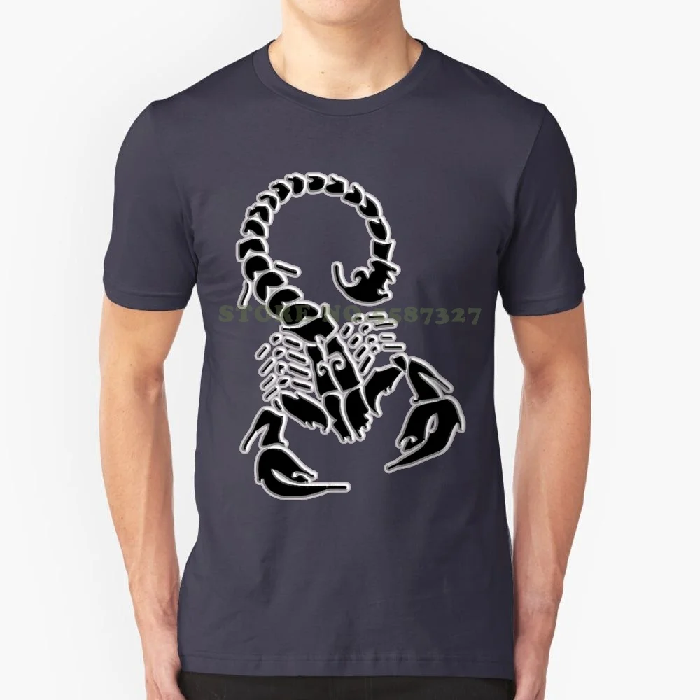 Scorpion , Sting , Stinger , Black , Tattoo , Gang. 100% Pure Cotton T-Shirt Scorpions Creepy Crawlies Arachnida Claws Tail