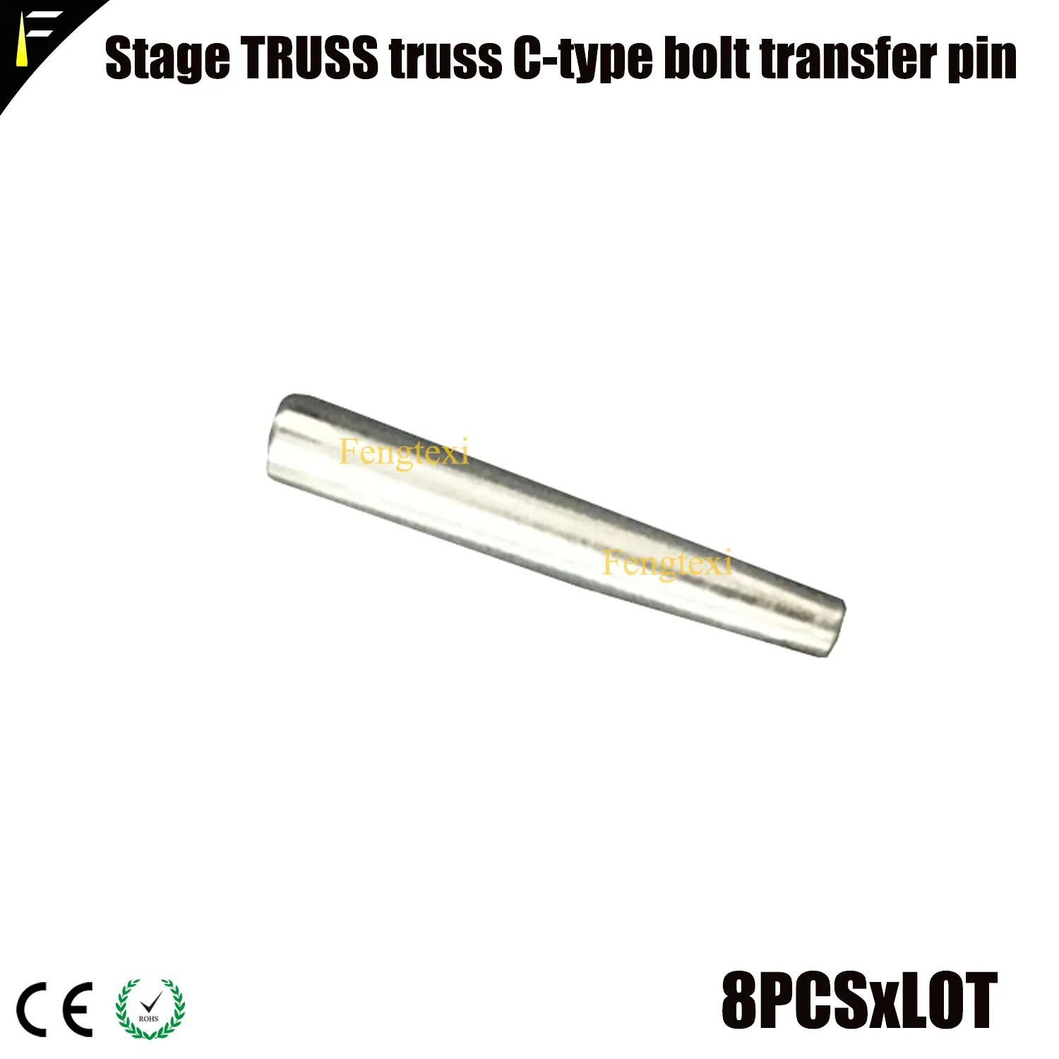 8pcs Stage Truss Latch Bolt Pin Thumb Lock C type Buckle Light Machine Truss Frame Connector Parts Truss Sleeve Pin Accessories