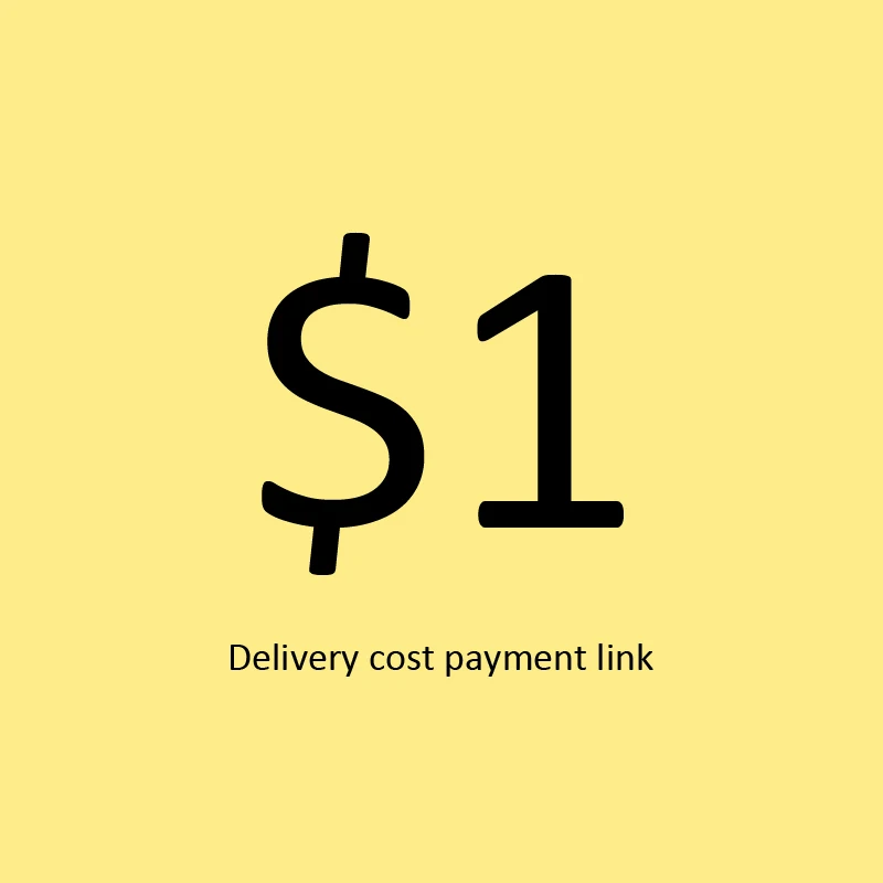 

$ 1 delivery cost for shipping