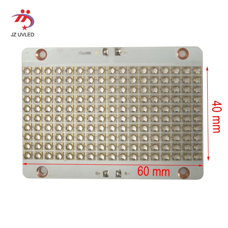 

604035 A7J UV LED Module For Uv Gel Curing Lights UV Flatbed Printer Ink Varnish Curing Dry Lamps 365nm 395nm Ultraviolet Lights