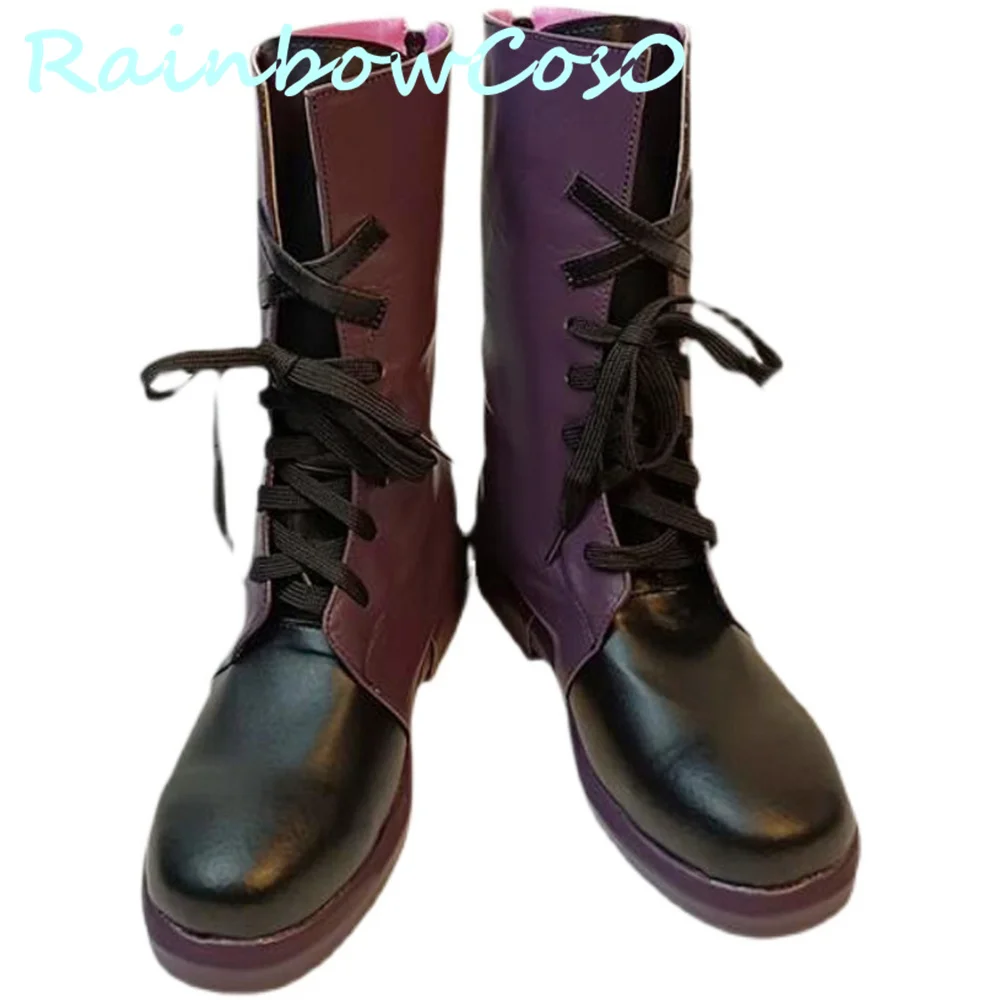 Toho Project Touhou Project Patchouli Knowledge Cosplay Shoes Boots Game Anime Carnival Party Halloween Chritmas W2133