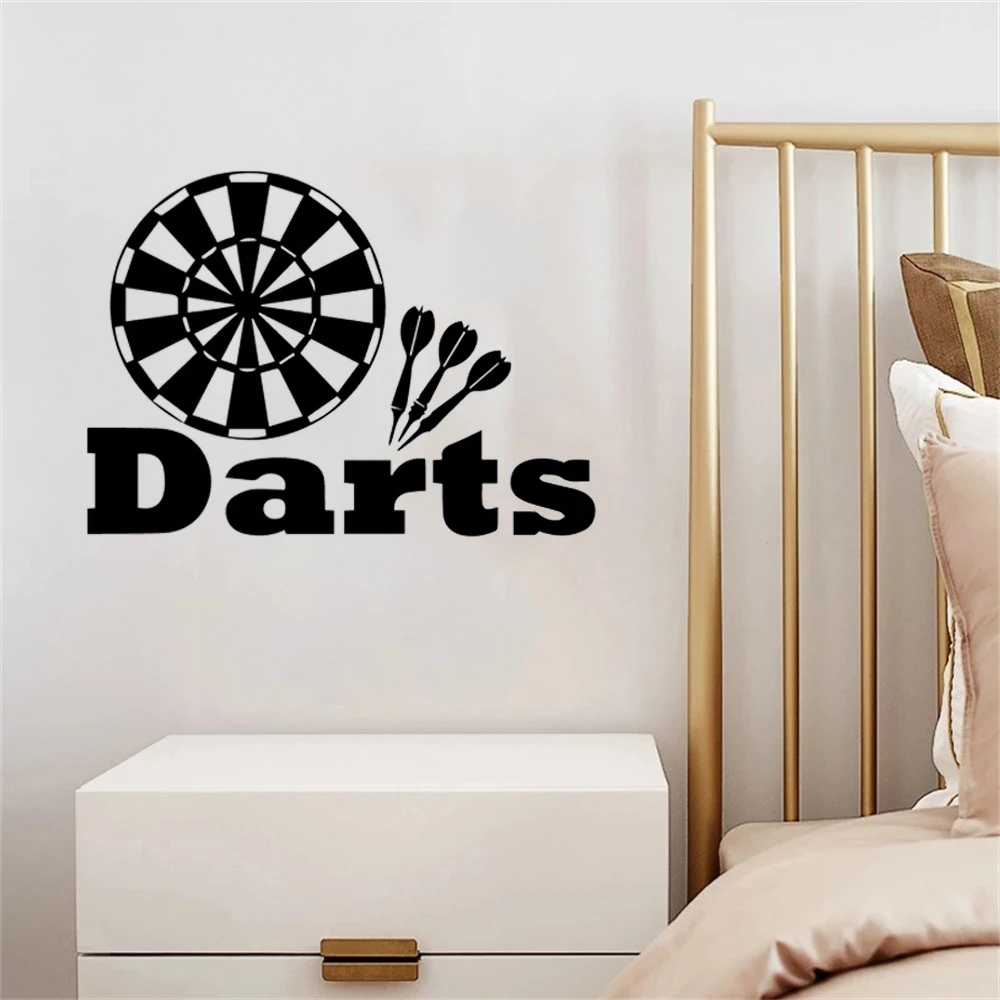 Target Darts Wall Decals Removable Vinyl Wall Stickers for Kids Boys Room Nursery Wall Art Poster Vinilos Paredes Murals