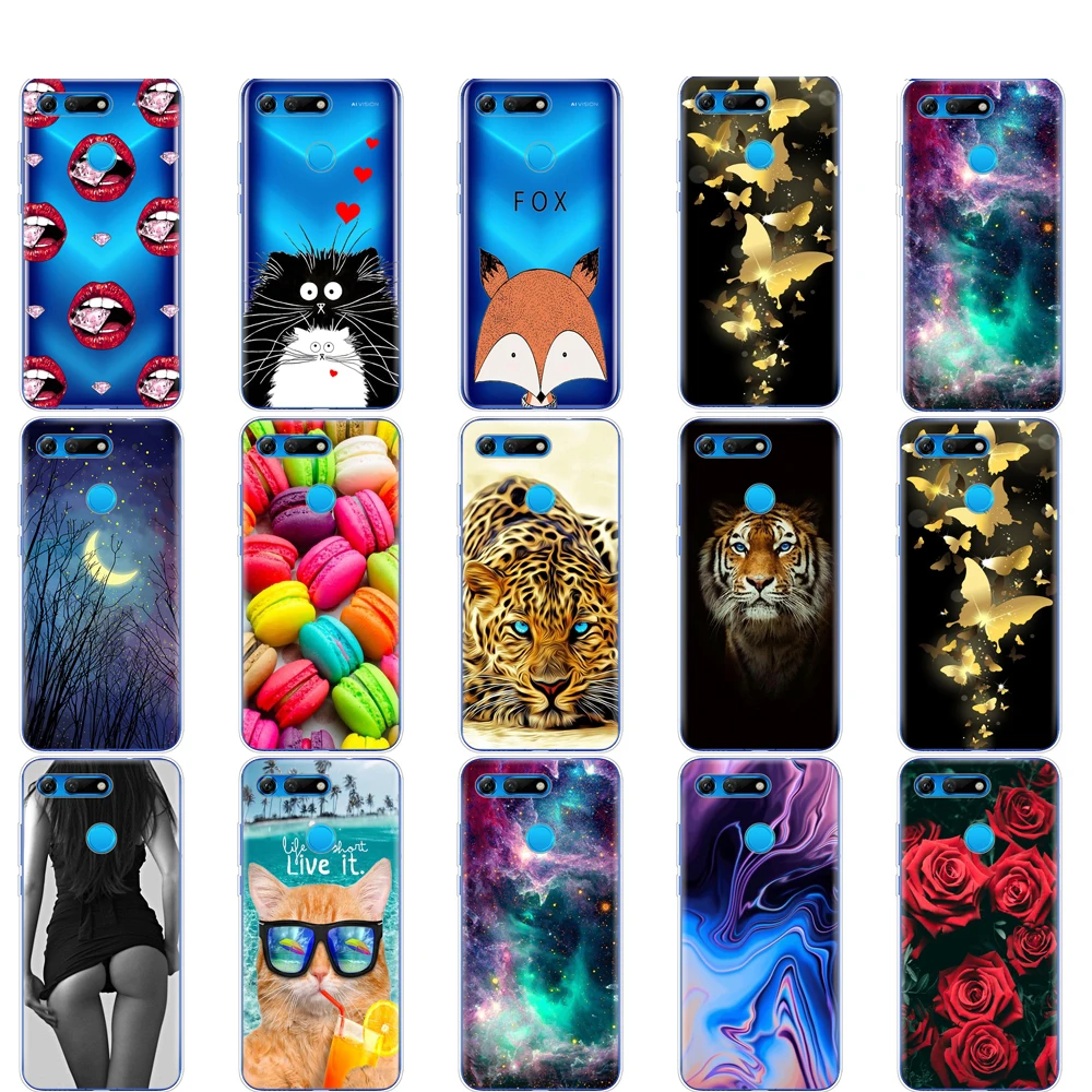 Case For Huawei Honor View 20 V20 Case TPU Funda Soft Silicon Cover For Honor V20 Capa Cover Full 360 Protective Shell