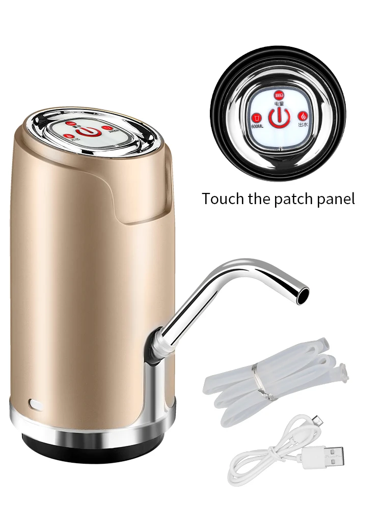 Water Dispenser ขวดปั๊มไฟฟ้าแบบพกพาขวดน้ำสมาร์ทไร้สายน้ำปั๊มน้ำอุปกรณ์