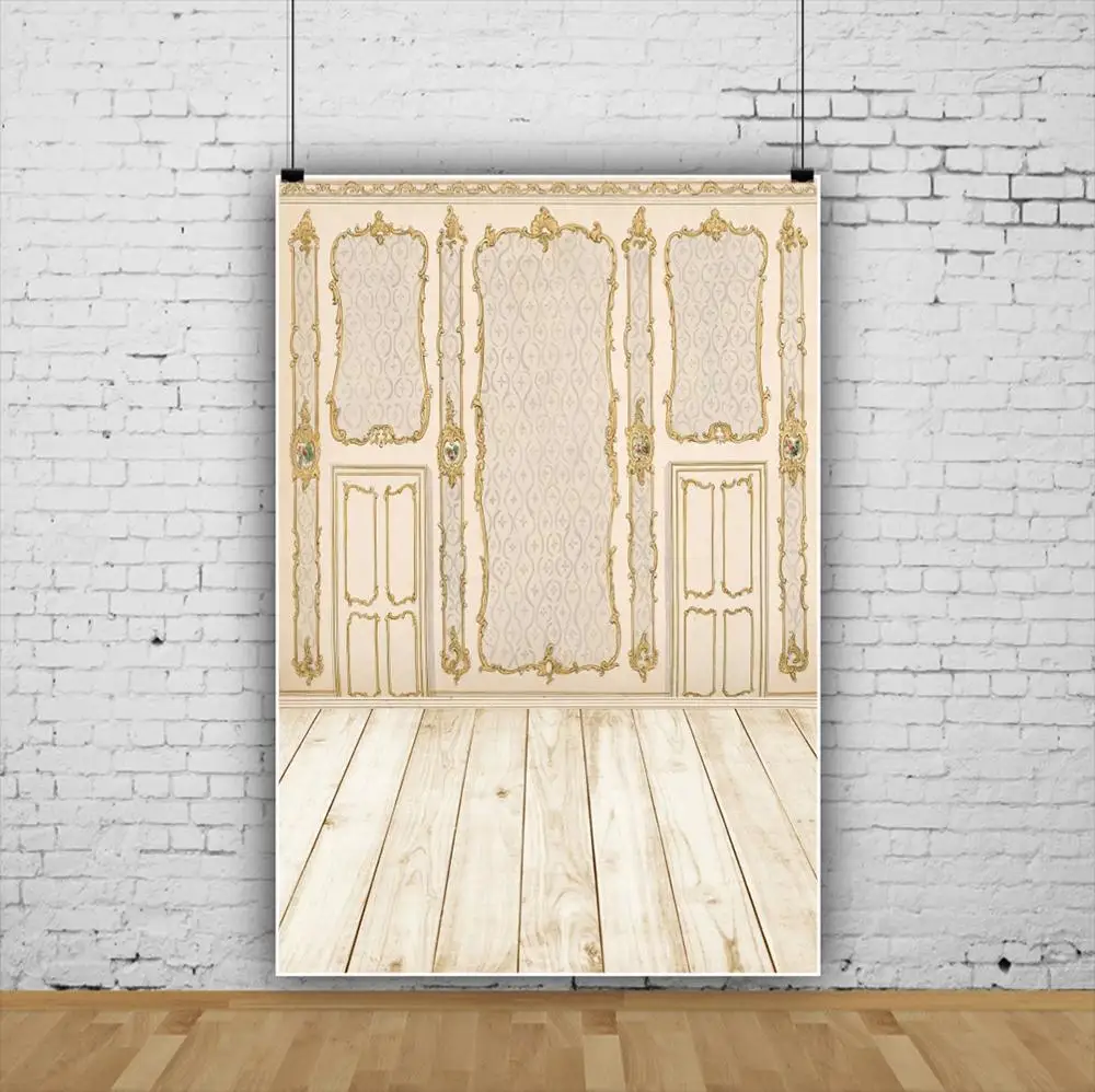 خلفية صور جدارية بنمط عتيق للأطفال ، خلفية خشبية مخصصة لاستوديو الصور