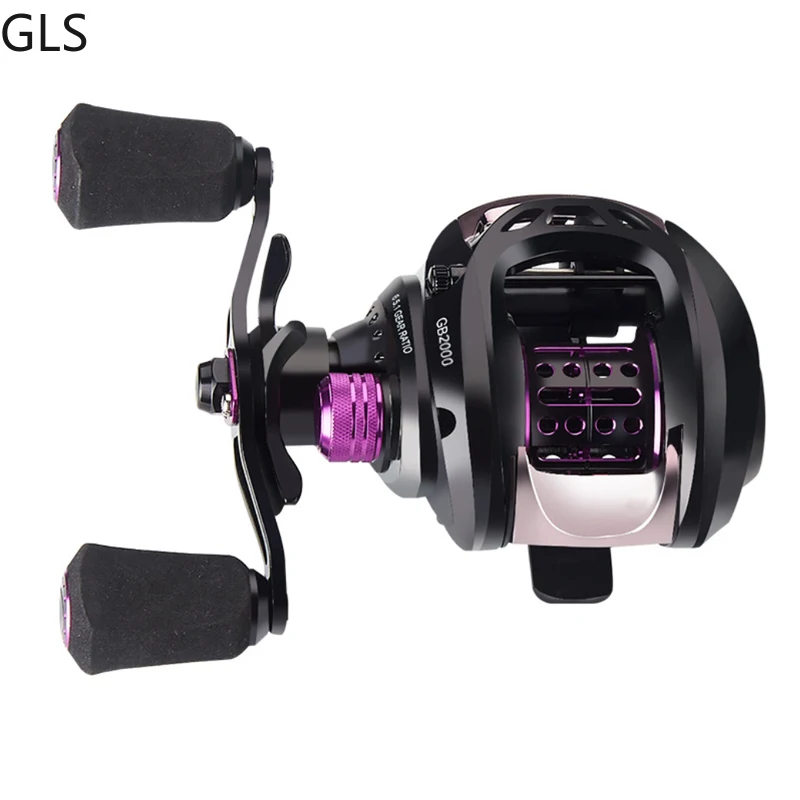 5kg Max Drag High Quality New Baitcasting Reel 6.5:1 Ultra-Lightweight Design Two Colors Available Fishing Reel