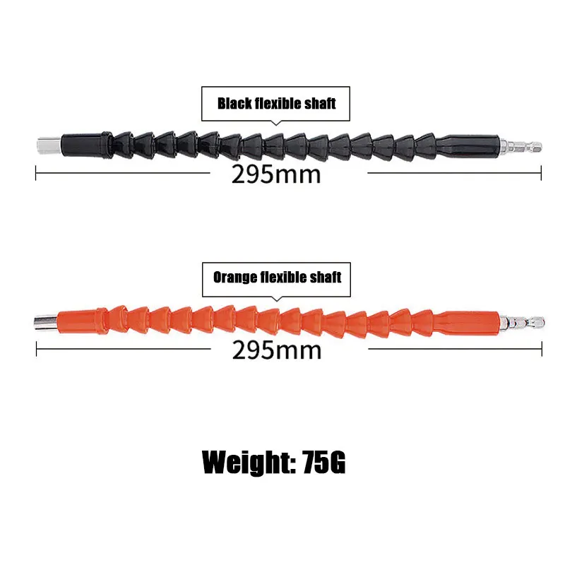 Flexible Drill Extension Hex Shank Drill Nut Driver Bit Set, Power Hand Tools Driver Sockets Adapter Extension Set Screwdriver