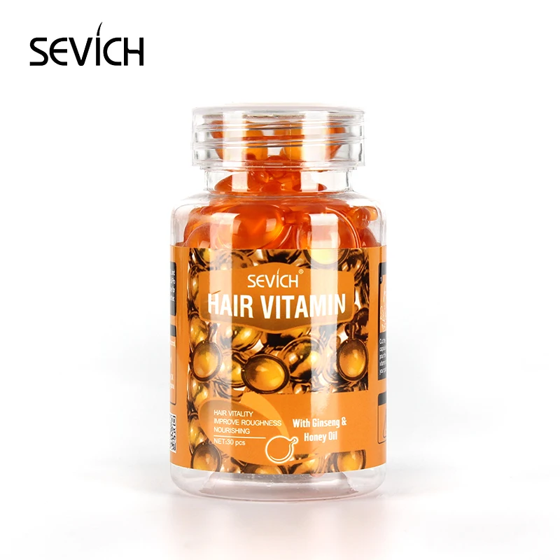 Sevich Hair Vitamin Complex Oil Repair Damaged Hair Moroccan Treatment Soft & Smooth Hair Keratin Capsule Oil For Hair Care Oil