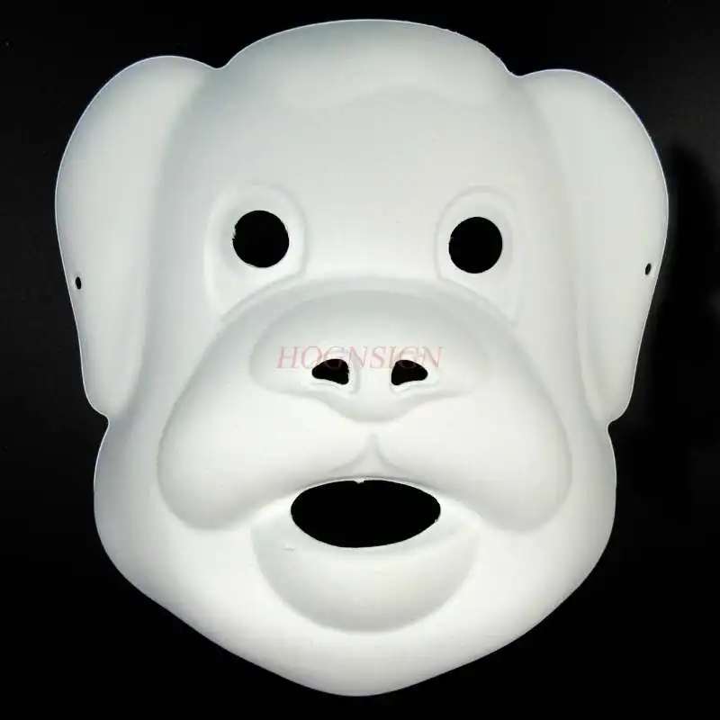 Hand Getrokken Pulp Masker Kind Tekening Zodiac Dier Cartoon