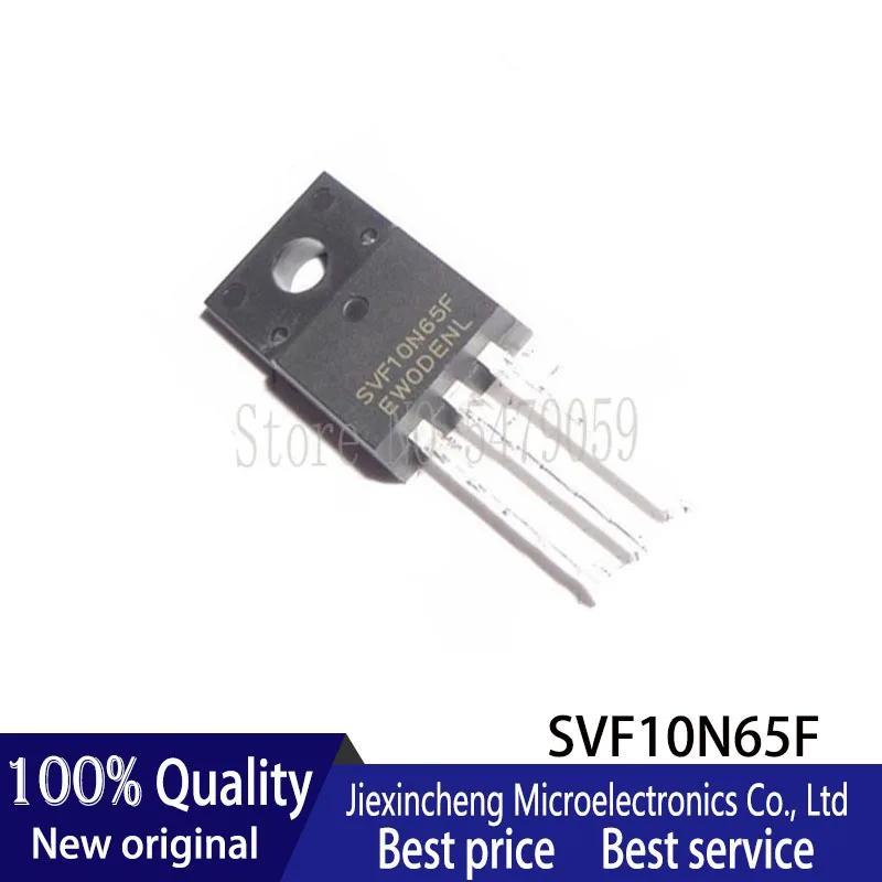 10PCS SVF10N65CF 7N60L-TF1-T 8N65KL-TF1-T SVF10N60F SMF12N60 PSA10N70 TO220F MOS transistor New original