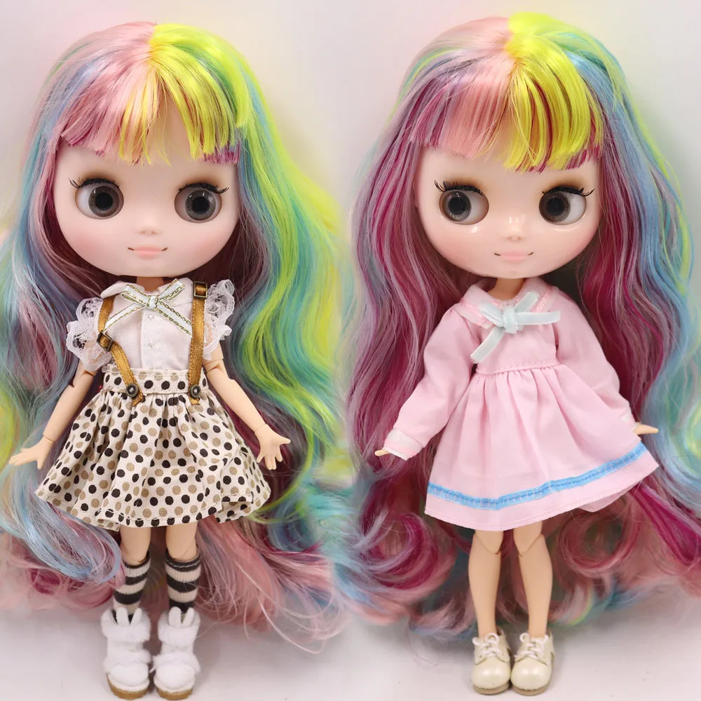 ICY DBS Blyth Middie doll Series No.BL1010/1019/1049/6227/4268/3208/1010 colorful hair white skin Neo 1/8 BJD