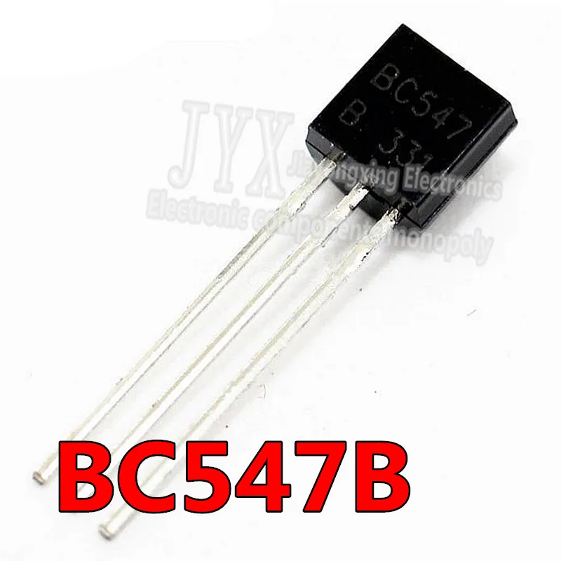 100PCS/Lot BC547B BC547 100MA 45V 0.1A NPN TO-92 transistor