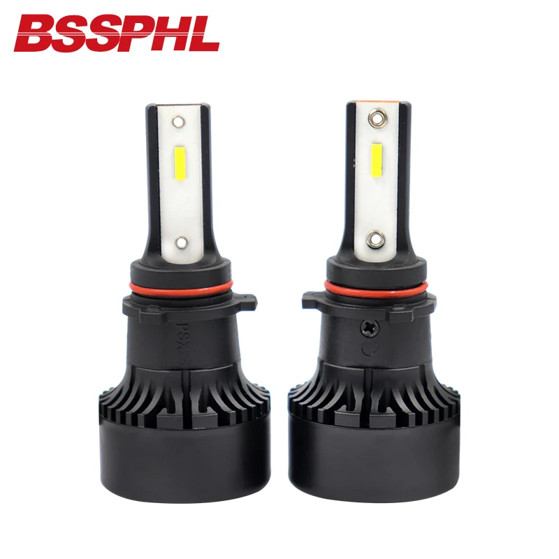 BSSPHL Auto LED Light LED bulb 12V PSX26 Car Head light replacement bulbs fast start lemon-yellow