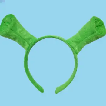 Halloween Hair Hoop Shrek Hairpin Ears Headband Head Circle Party Costume Item Masquerade Party Supplies LX7923