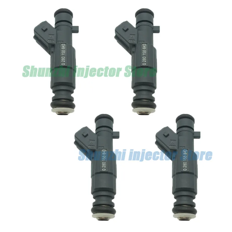 

4pcs Fuel Injector Nozzle For FIT CITROEN Fukang Elysee 1.4L L4 1998-2014 0280155843 DC0141680