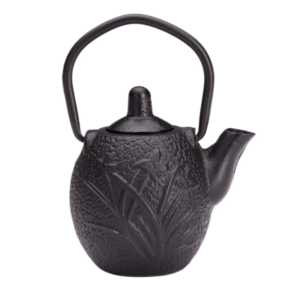 Mini Japanese Style Cast Iron Tea Kettle Tetsubin Small Teapot Tea Pot 50ml